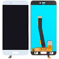 Дисплей для Xiaomi Mi 5 в сборе без рамки белый Оригинал