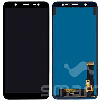 Дисплей для Samsung Galaxy J8 (J810) в сборе без рамки черный Oled