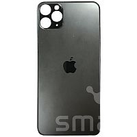 Задняя крышка для Apple iPhone 11 Pro Max с малым отверстием цвет: черный Оригинал