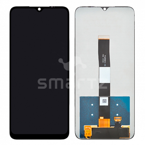 Дисплей для Xiaomi Redmi 9A/9C/10A в сборе без рамки черный Оригинал