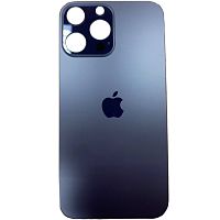 Задняя крышка для Apple iPhone XR под 14 Pro с большим отверстием цвет: фиолетовый Оригинал