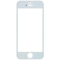 Стекло для Apple iPhone 5S с OCA с рамкой белый Оригинал