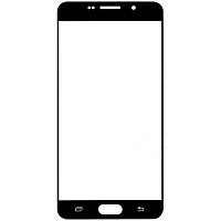 Стекло для Samsung Galaxy A7 (A710) с OCA черный Оригинал