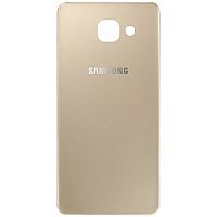 Задняя крышка для Samsung Galaxy A5 (A510) цвет: золотой Оригинал