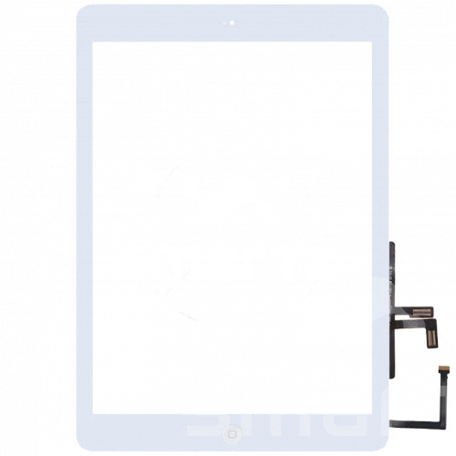 Сенсор для Apple iPad Air A1474/A1475/A1476 с кнопкой Home белый Оригинал