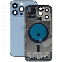 Корпус для Apple iPhone 13 Pro голубой Оригинал