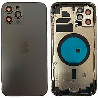 Корпус для Apple iPhone 12 Pro черный Оригинал
