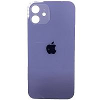 Задняя крышка для Apple iPhone 12 с большим отверстием цвет: фиолетовый Оригинал