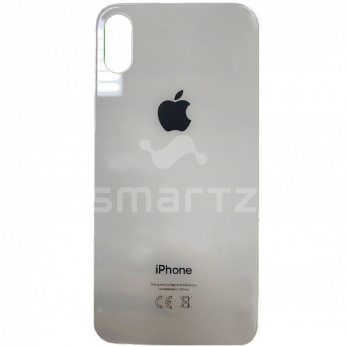Задняя крышка для Apple iPhone X с большим отверстием цвет: белый Оригинал