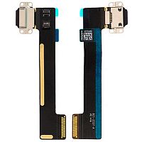 Шлейф для Apple iPad Mini 4 для коннектора зарядки черный Оригинал