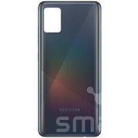 Задняя крышка для Samsung Galaxy A51 (A515) цвет: черный Оригинал