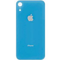 Задняя крышка для Apple iPhone XR с большим отверстием цвет: синий Оригинал