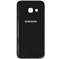 Задняя крышка для Samsung Galaxy A3 (A320) цвет: черный Оригинал