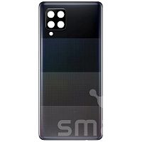 Задняя крышка для Samsung Galaxy A42 (A426) цвет: черный Оригинал