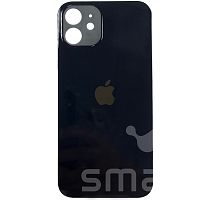 Задняя крышка для Apple iPhone 12 с большим отверстием цвет: черный Оригинал
