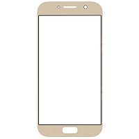 Стекло для Samsung Galaxy A5 (A520) золотой Оригинал
