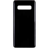 Задняя крышка для Samsung Galaxy S10 Plus (G975) цвет: черный Оригинал