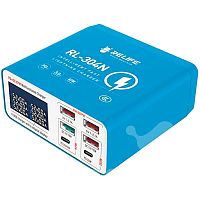 USB Hub RELIFE RL-304N 87W с дисплеем 6 портов