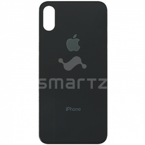 Задняя крышка для Apple iPhone X с большим отверстием цвет: черный Оригинал