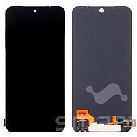 Дисплей для Xiaomi Redmi Note 12S в сборе без рамки черный Оригинал