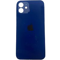 Задняя крышка для Apple iPhone 12 с большим отверстием цвет: синий Оригинал