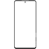 Стекло для Samsung Galaxy A73 (A736) черный G+OCA PRO