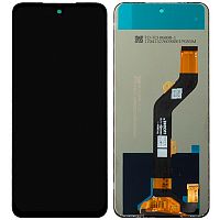 Дисплей для Xiaomi Mi 11 Lite/11 Lite 5G NE в сборе без рамки черный Оригинал