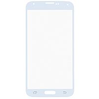 Стекло для Samsung Galaxy S5 (G900) белый Оригинал