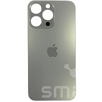 Задняя крышка для Apple iPhone 15 Pro Max с большим отверстием цвет: титан Оригинал