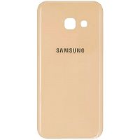 Задняя крышка для Samsung Galaxy A3 (A320) цвет: золотой Оригинал