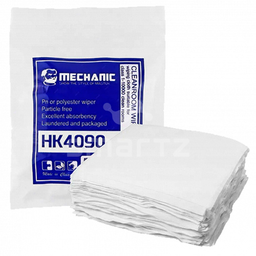 Салфетки для чистки дисплеев Mechanic HK4090 (10*10 см. 400 шт.)