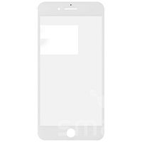 Стекло для Apple iPhone 8 Plus с рамкой белый OCA Musttby