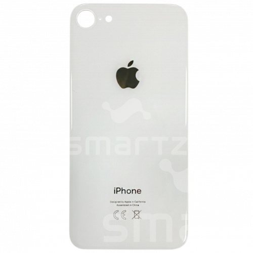 Задняя крышка для Apple iPhone 8 с большим отверстием цвет: белый Оригинал