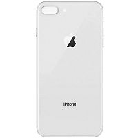 Задняя крышка для Apple iPhone 8 Plus с большим отверстием цвет: белый Оригинал