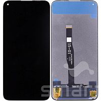 Дисплей для Huawei P40 Lite/Nova 6 SE в сборе без рамки черный Оригинал