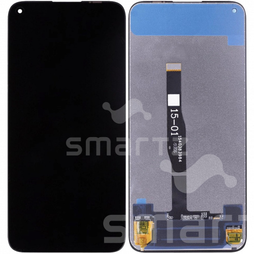 Дисплей для Huawei P40 Lite/Nova 6 SE в сборе без рамки черный Оригинал