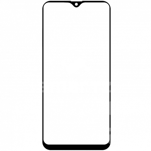 Стекло для Samsung Galaxy A20 (A205) с OCA черный Оригинал
