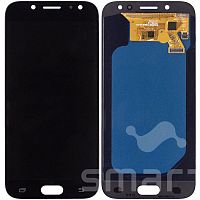 Дисплей для Samsung Galaxy J5 (J530) в сборе без рамки черный Oled