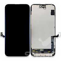 Дисплей для Apple iPhone 15 Plus в сборе с рамкой черный JK Incell