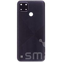 Задняя крышка для Realme C21Y цвет: черный Оригинал