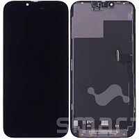 Дисплей для Apple iPhone 13 Pro Max в сборе с рамкой черный (Идентификатор USED) Service Pack