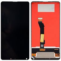 Дисплей для Xiaomi Mi Mix 2S в сборе без рамки черный Оригинал