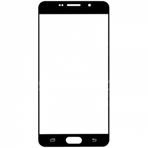 Стекло для Samsung Galaxy A7 (A710) с OCA черный Оригинал