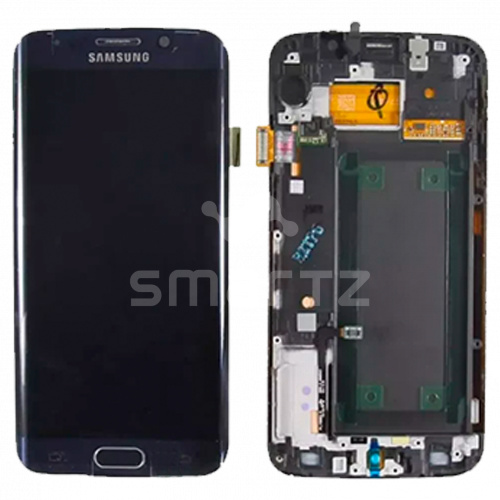 Дисплей для Samsung Galaxy S6 Edge (G925) в сборе без рамки черный Оригинал