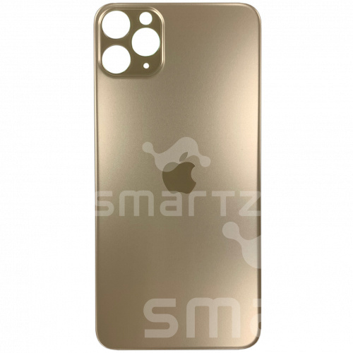 Задняя крышка для Apple iPhone 11 Pro Max с большим отверстием цвет: золотой Оригинал