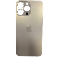 Задняя крышка для Apple iPhone 14 Pro Max с большим отверстием цвет: золотой Оригинал