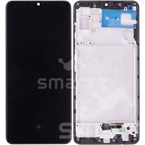 Дисплей для Samsung Galaxy A32 (A325) 4G в сборе с рамкой черный Oled