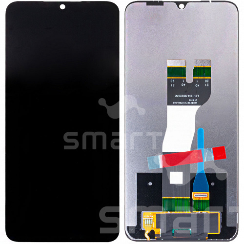 Дисплей для Samsung Galaxy A05s (A057) в сборе без рамки черный Service Pack