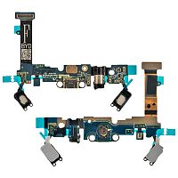 Шлейф для Samsung Galaxy A5 (A510) для коннектора зарядки Оригинал