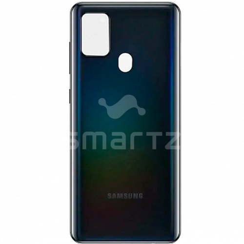 Задняя крышка для Samsung Galaxy A21s (A217) цвет: черный Оригинал